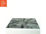 Sort-hvidt vægbillede på glas - af indendørs arkitektur (str. 30 x 30 cm) - 3