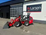 Brugt HZM 809 med ny skovl og pallegafler. - 2