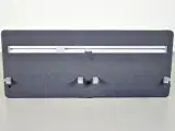Götessons bordskærm i grå og aluminium, 160 cm. - 5