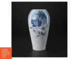Blå og hvid vase fra Royal Copenhagen (str. 19 cm. 10 0,5 cm i diameter) - 2