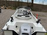 Jolle/speedbåd 40hk 4takt med nysynet trailer - 4