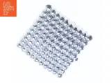 Sølvfarvet broche (str. 2,5x,2,5 cm) - 2