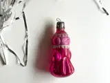 Vintage julekugle, mørk pink Snegurochka - 2
