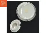 Porcelænssukkerskål med låg (str. 10 cm. 9 cm i diameter) - 4