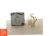 Julepynt, Golden Christmas glasklokke fra Holmegaard (str. 9 x 7 cm) - 2