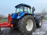 Traktor med Kuhn vendeplov New Holland TVT 190 - 4