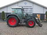 Fendt 410 Vario med frontlæsser. - 2