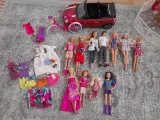 Barbie dukkehus med tilbehør