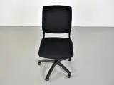 Häg con-x plast 9512 kontorstol med sort polster på sæde og ryg - 5