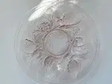 Jobling art deco-fad, lyserødt glas - 2