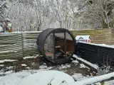 Luksus termotræ  - Lille terrasse Sauna - 5