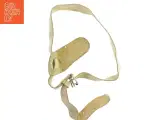 Vintage læder bælte med knivskede (str. 136 cm) - 5