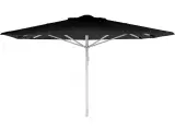 B2B Engros -  Kæmpeparasol 3x3m Sunbrella u/frisekant - Sort