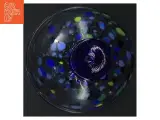 Farvet glas skål (str. 9 x ø 12,5 cm) - 3