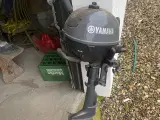 Yamaha bådmotor 4 hk. 4 takt.