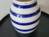Kahler vase blå