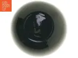 Mørk vase i glas (str. 20x14 cm) - 3