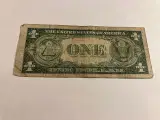 1 Dollar USA Blue Seal Silver Certificate - 2