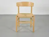 Fletstol af lyst træ