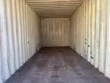 20 fods Container- ID: MSKU 717076-6 - Står i Hvid - 3