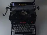 ⭐️· Historisk Matador Skrivemaskine  - 2
