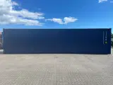 40 fods HC Container i Blå Ral 5013 ( andre farver - 5