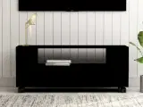 Tv-skab 120x35x43 cm spånplade sort