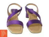 UBRUGT I ORIGINAL EMBALLAGE Violet Sylvi Satin Sandal fra Shoe The Bear (str. 39) - 2