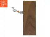 Fold-ud lampe i træ og papir mes kinesisk håndmalet motiv, genopladelig USB stik (str. 19 cm) - 4