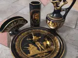 Græsk Dekorationssæt, vase, tallerken