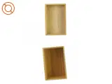 Opbevarings kasser i træ fra Ikea (str. 15 x 8 cm 15 x 10 cm) - 2
