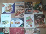 10 stk. diverse kogebøger