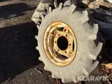 Traktor dæk 230/95 R32  4 styk - 5
