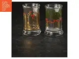 Snapseglas fra Holmegaard (str. 5,5 cm. 2 styk) - 2