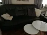 2 stk 3 pers læder
