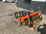 Tuchel EKM150 hds 520 Hydraulisk kost med Weidemann fæste. - 2