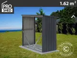 Brændeskur 1,82x0,89x1,56m ProShed®, Antracit