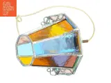Farvet glas loftlampe (str. 27x20 cm) - 4