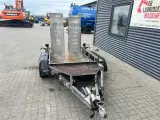 Ifor Williams Model 4 lille maskintrailer med ramper. - 2