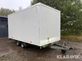 Cargo trailer Humbaur Lukket - 3