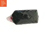 Flettet og håndlavet damehåndtaske (str. 15 x 16 cm) - 3