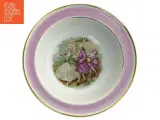 Dekorative platter med rokokomotiver fra Arabia (str. Ø. 17. cm. 6 styk) - 2