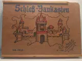 Schloss Baukasten. Vintage tysk træ slot. 