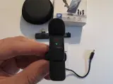 mini mikrofon til podcast, videoer osv.