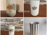 Vaser fra Lyngby porcelæn