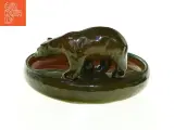 Keramikaskebæger med bjørnefigur (str. 10 x 3 cm høj. diameter, 18 cm) - 2