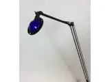 Luceplan bordlampe i sort med blå glasskærm - 2