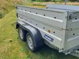 Boogie trailer med læsse rampe + presenning sælges - 5