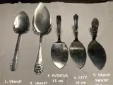 Pletsølv serveringsspader / kagespader