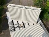 Radiator Rio 80x56x10 + termostat og bæring